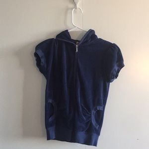 Juicy Couture Short Sleeve Hoodie